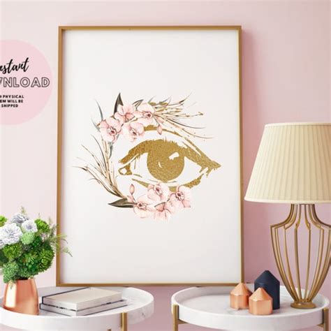 Human Eye Medical Print Anatomy Poster Optometry Decor Etsy