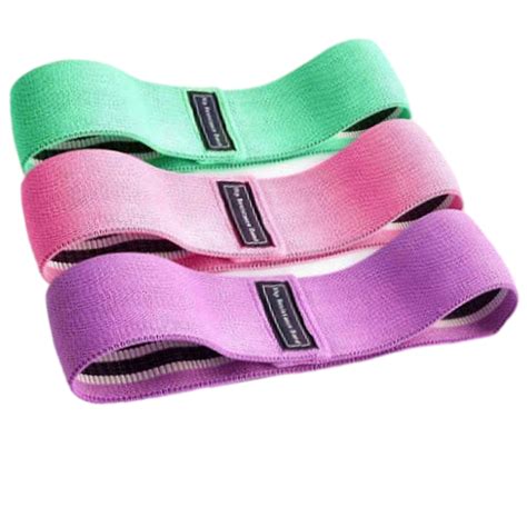 3pcs With Storage Bag Shoulder 3 Tensile Strengths Yoga Belt Resistance