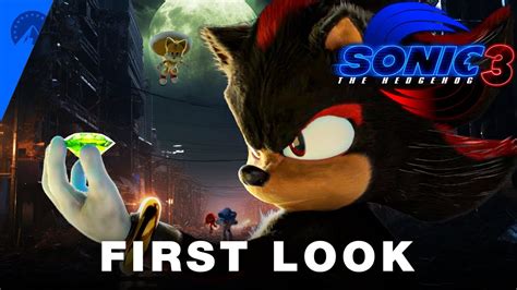 Sonic The Hedgehog 3 2024 First Look Youtube