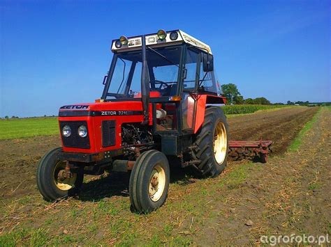 Obraz Traktor Zetor 6211 Kultywator 523347 Galeria Rolnicza Agrofoto