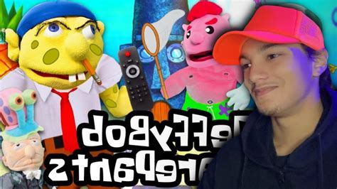 Jeffys Universe Sml Parody Jeffybob Squarepants Reaction Youtube