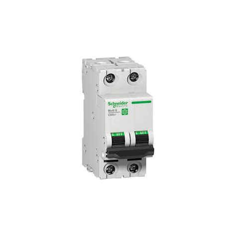 Schneider Electric Disjoncteur 2p 16a Courbe C Acti9 A9F77216