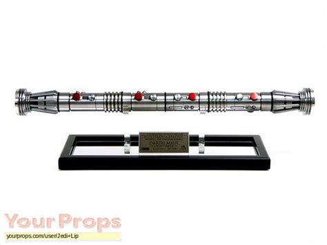 Star Wars: The Phantom Menace Darth Maul Lightsaber Limited Edition ...