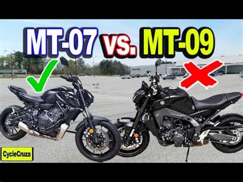 2022 Yamaha MT 07 Vs MT 09 MT 07 Is BETTER YouTube