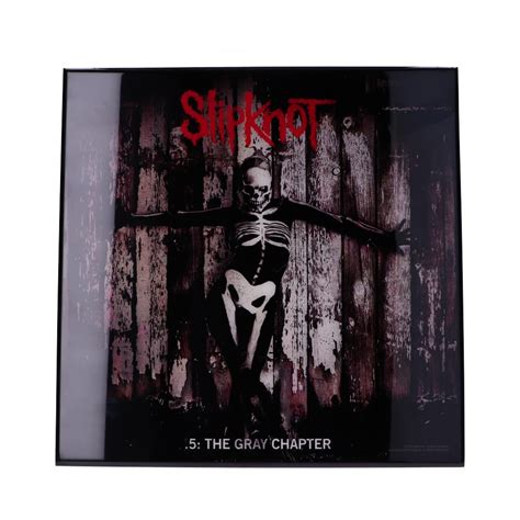 Licensed Slipknot 5 The Gray Chapter Crystal Clear Art