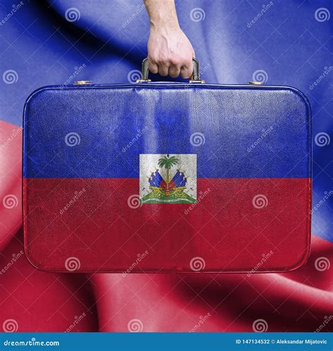 Travel to Haiti stock photo. Image of handbag, patriot - 147134532