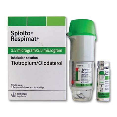 Buy Spiolto Respimat 25mcg Inhalation Solution 60 Doses Uses Dosage