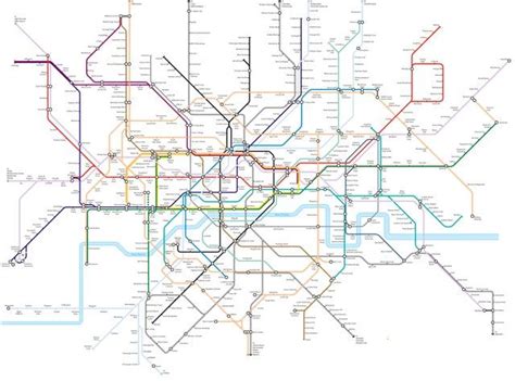 Explore the Future London Underground Map