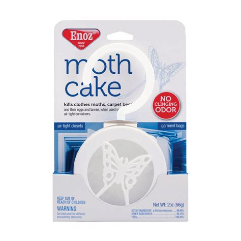 Enoz Moth Cake Hanging Moth And Carpet Beetle Killer 2 Oz Cake In Plastic