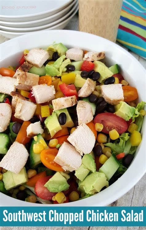 Southwest Chopped Chicken Salad