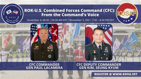 Rok U S Combined Forces Command Cfc From The Commands Voice