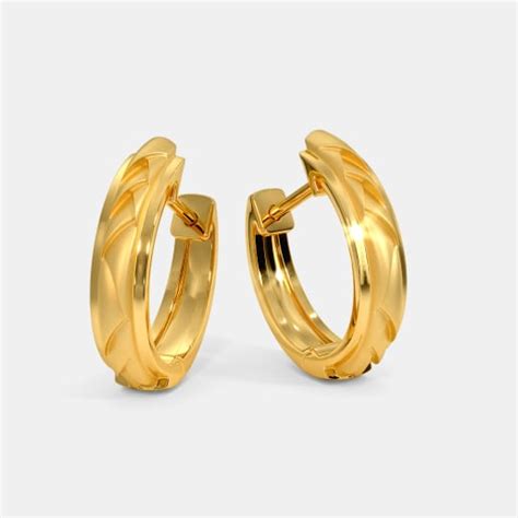 Buy 400 Hoops Earrings Online India S 1 Online Jewellery Brand