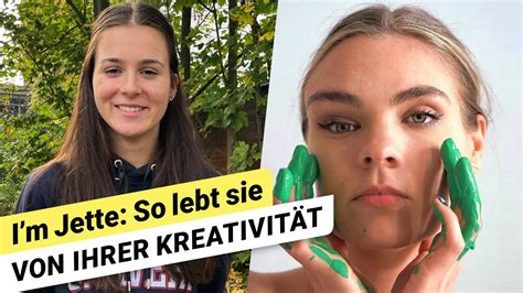 Jette Beruf Content Creator Designerin K Nstlerin Youtube