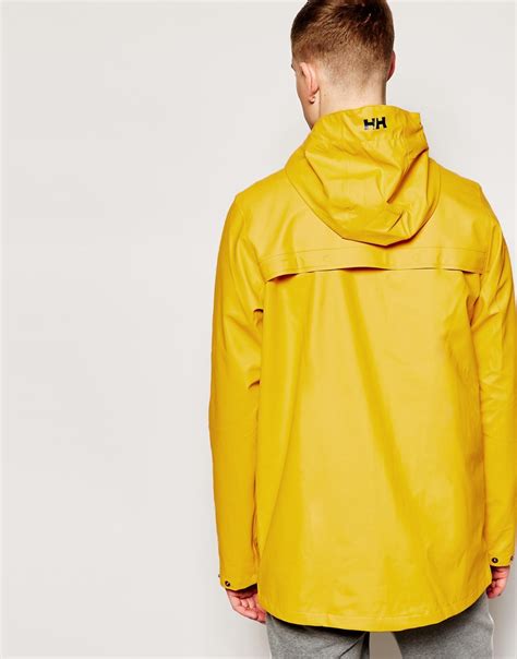 Helly Hansen Lerwick Rain Jacket in Yellow for Men | Lyst