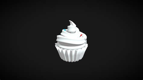 Cupcake 3d Model By Eterchronos [a16afa3] Sketchfab