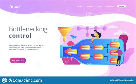 P Gina Del Aterrizaje Del Concepto Del An Lisis Del Embotellamiento