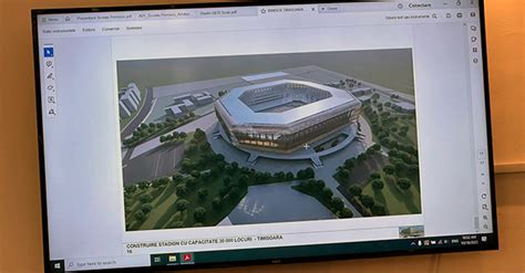 Un pas mai aproape de construirea unui nou stadion la Timișoara Ziua