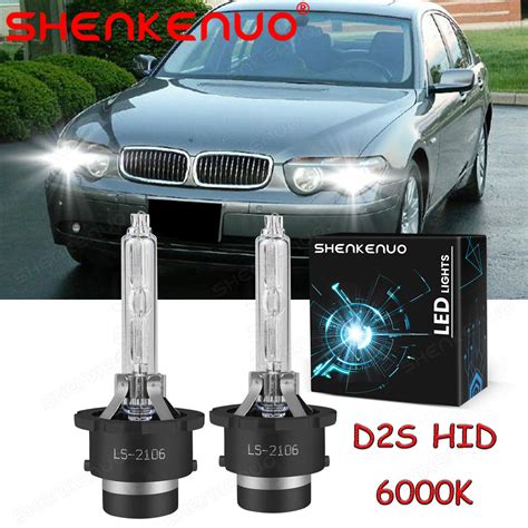 For BMW 745I 745LI 2002 2005 2x D2S HID Xenon Headlight Low Beam Bulbs