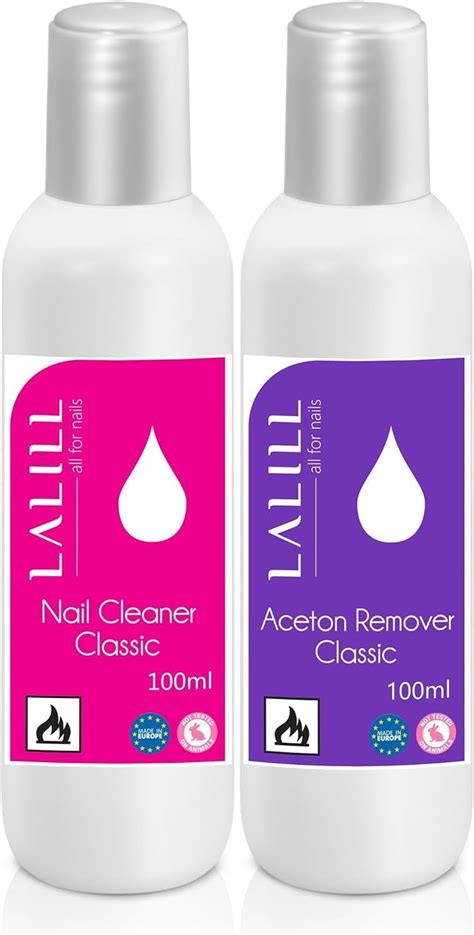 Lalill Set Cleaner Ongles Degraissant Ml Dissolvant L Ac Tone