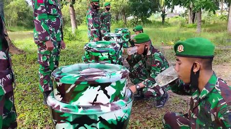 PERBEKALAN AIR SATUAN ZENI TNI ANGKATAN DARAT YouTube