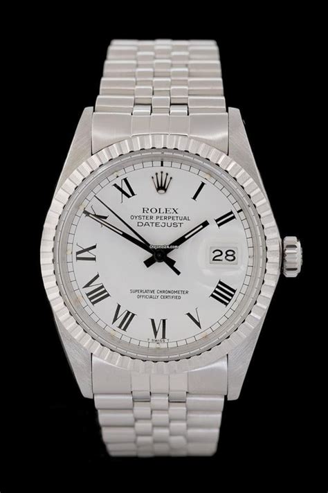 Rolex Datejust 36 Ref 16030 Edelstahl Buckley Dial für 8