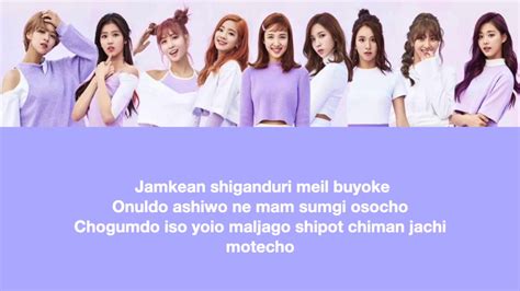 Twice Melting Letra Facil Facil Pronunciacion Youtube