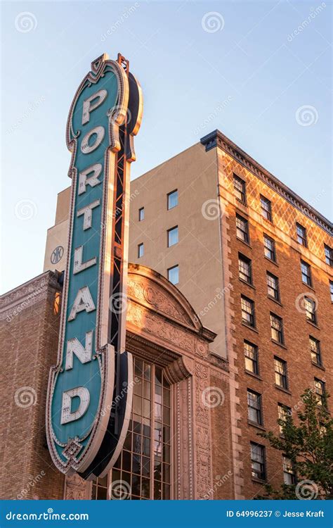 Iconic Portland Sign Editorial Photography Image Of Arlene 64996237