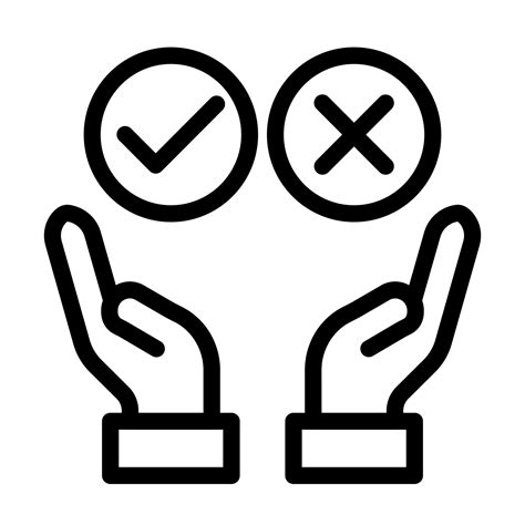 Decision Making Icon Design Vector Art At Vecteezy