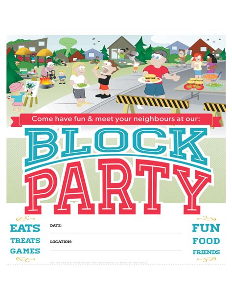 Block Party Poster Free Download