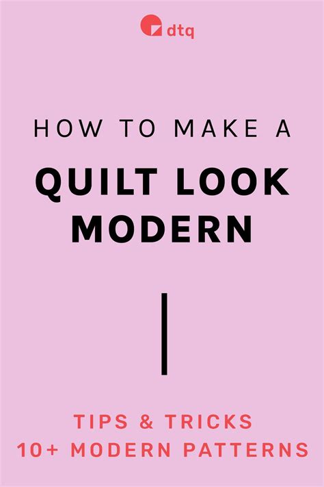 10 Minimalist Modern Quilt Patterns For Modern Quilters Modern Quilt