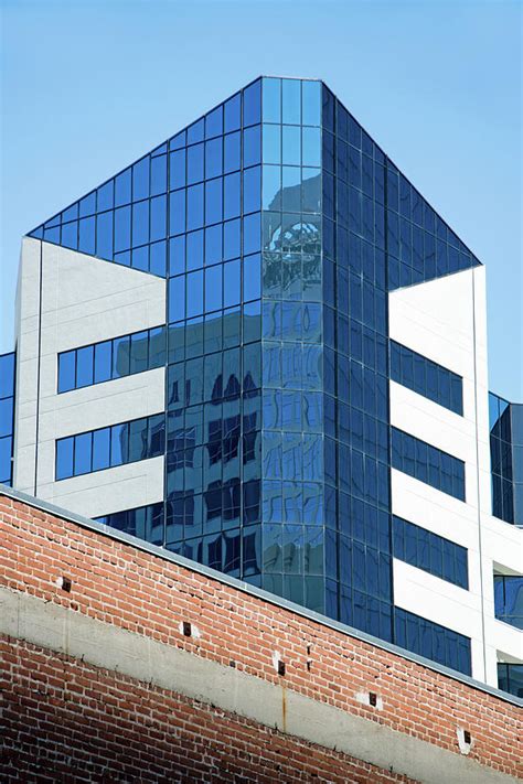 Contrasting Building Facades Photograph By Robert Vanderwal Fine Art