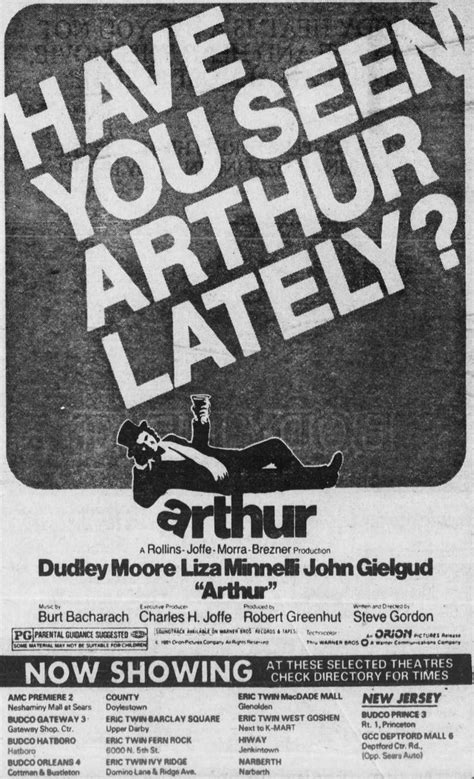 Arthur (1981) | Liza minnelli, Parental guidance, Vintage movies