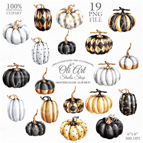 Gold Pumpkin Clip Art Rose Gold Pumpkin Clip Art Silver Pumpkins