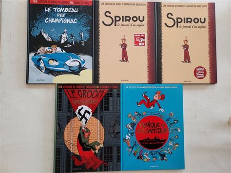 Spirou et Fantasio 5 Albums 5x C EO Ré 2007 2010 Catawiki