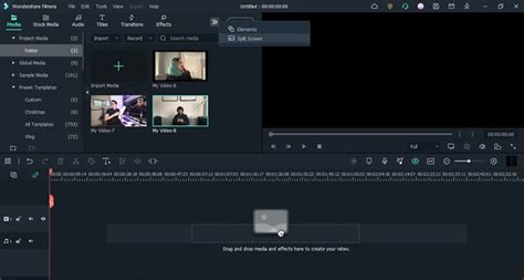 C Mo Editar Videos En Pantalla Dividida En Filmora