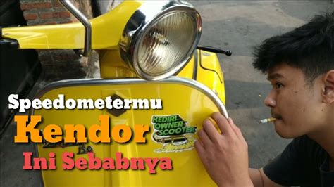 Cara Memperbaiki Speedometer Vespa Sprint Baut Penyangga YouTube