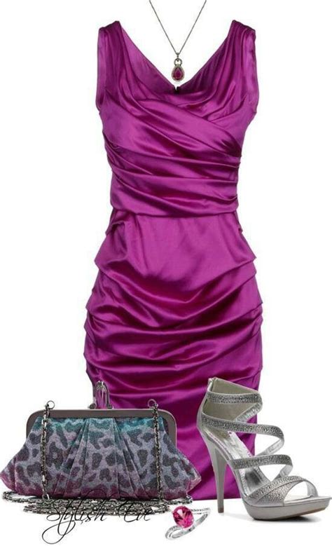 For Purple Lovers Stylish Eve Outfits Purple Dress Outfits Evening Dresses Elegant