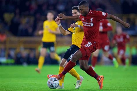 Wolves Liverpool Rotated Reds Bow Out Of Fa Cup At First Stage