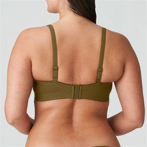 PrimaDonna Swim Sahara Bikini trägerlos unterlegt Farbe olive im