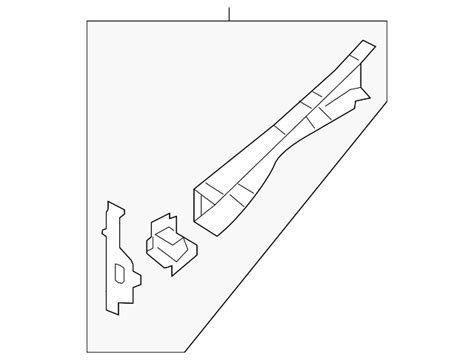 Nissan Altima Side Member Rail Driver S Side Lh G