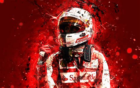 K Sebastian Vettel El Arte Abstracto F Rmula F Ferrari