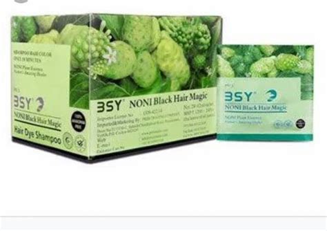 Bsy Noni Black Hair Magic Shampoo Ml Sachets At Rs Pack