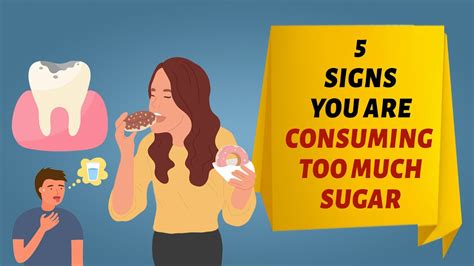 5 Signs You Are Consuming Too Much Sugar YouTube