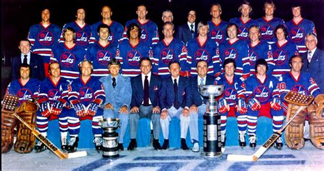 Winnipeg Jets 1976 Avco World Trophy Avco Cup Champions Hockeygods