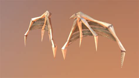 Bone Wings 3d Model By Noob Model D Tanzisrealzz 34f6a4b