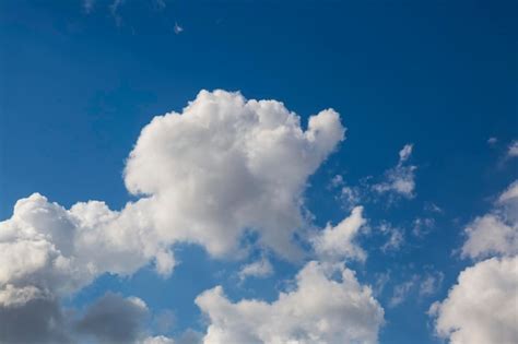 Premium Photo Background With Blue Sky And White Clouds During Day