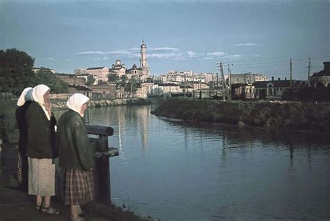 The German Occupation Of Kharkov In Color Photographs Rare