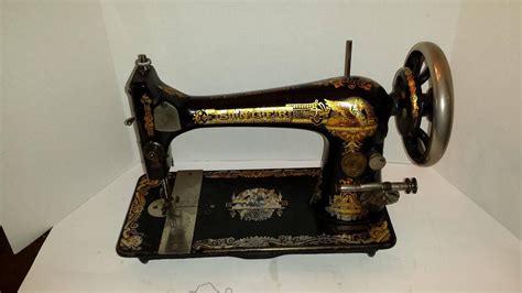 Vintage Antique 1892 Singer Sphinx Treadle Sewing Machine Good Condition