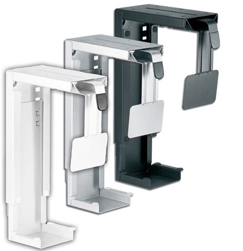 Adjustable Cpu Holder Cs 30h For Desk Or Wall Mount