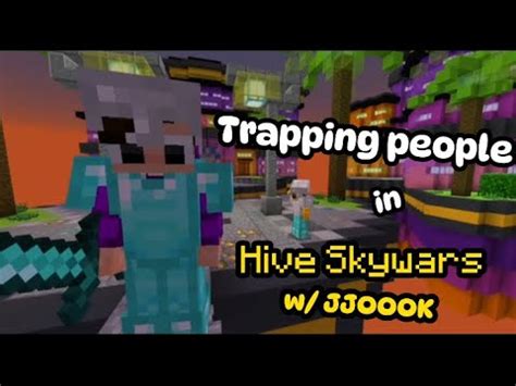 Trapping Players In Hive Skywars YouTube